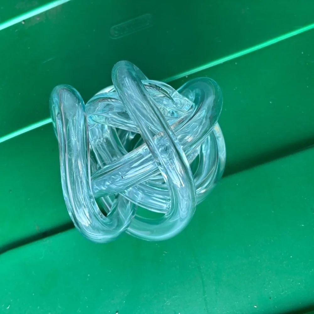 New West Elm Glass Knot - Picture 2 of 10